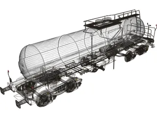 Tank Carriage 3D Model preview