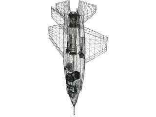 Lockheed Martin X-35B 3D Model preview