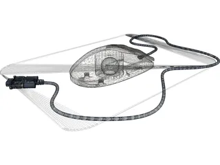 Computer Mouse 3D Model preview