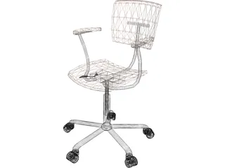 Chair Office 3D Model preview