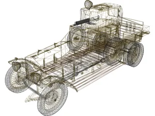 Rolls Royce Mk I (1941) 3D Model preview