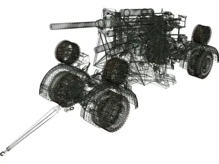 Flak 88 3D Model preview
