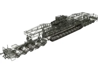 Moser Karl 3D Model preview