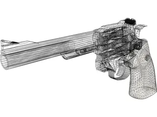 Smith&Wesson M29 3D Model preview