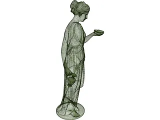 Hebe 3D Model preview