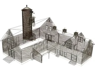 Barn 3D Model preview