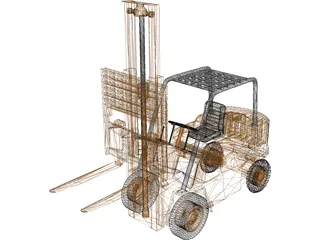 Caterpillar Elevator 3D Model preview