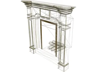 Fireplace 3D Model preview