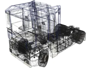 Renault Magnum 3D Model preview