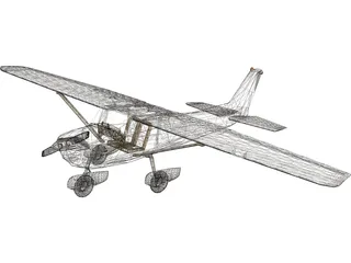 Cessna 3D Model preview