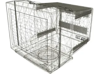 Monitor 3D Model preview