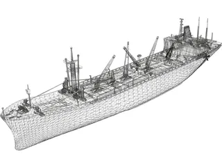 Trinidad Lines Cargolinier 3D Model preview
