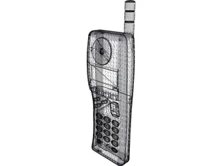 Phone Mobile Alcatel 3D Model preview