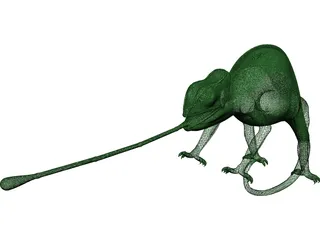 Chamaleon 3D Model preview