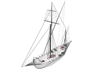 Corsair 3D Model preview