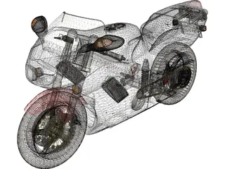 Honda NR 3D Model preview