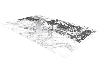 City Washington (DC) 3D Model preview