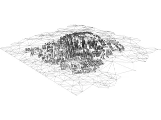 City Los Angeles (California) 3D Model preview