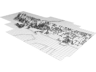 City Miami (Florida) 3D Model preview
