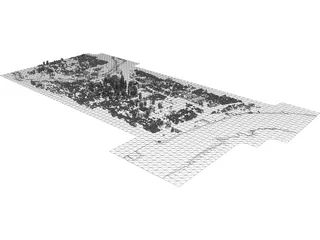 City Philadelphia (Pennsylvania) 3D Model preview