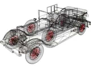 Lincoln 3D Model preview