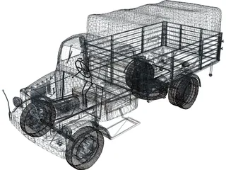 Mercedes-Benz L 3000 3D Model preview