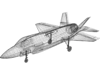 Lockheed Martin JSF F-35 3D Model preview