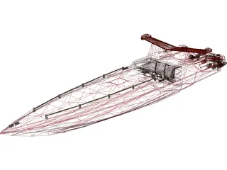 Offshore 3D Model preview