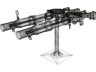 Lewis Mark I (.303 in) 3D Model preview