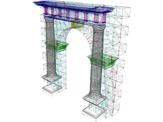 Arch 3D Model preview