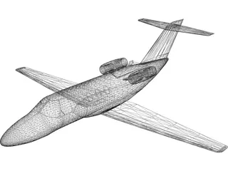 Cessna Citation Jet 3D Model preview