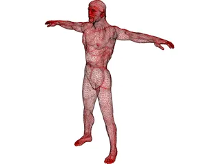 Man 3D Model preview