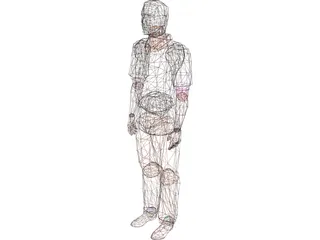 Man 3D Model preview