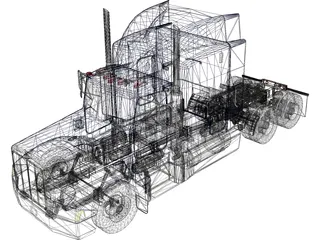 Peterbilt 3D Model preview