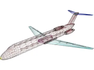 McDonnell Douglas DC-930 3D Model preview