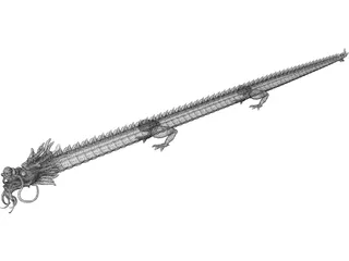 Dragon 3D Model preview