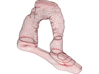 Arch Delicate 3D Model preview