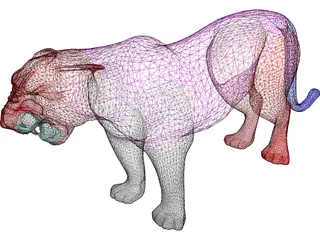 Panther 3D Model preview