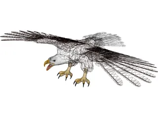 Eagle 3D Model preview