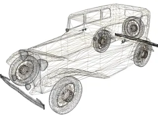 Dodge (1932) 3D Model preview