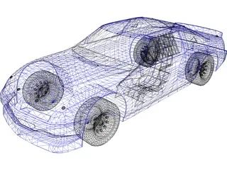 NASCAR 3D Model preview