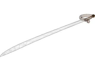 Sword 3D Model preview