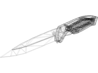 Knife 3D Model preview