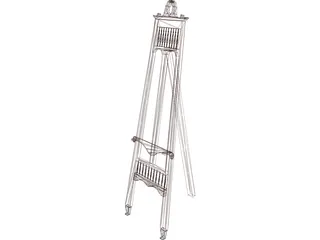 Easel 3D Model preview