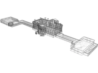 White House 3D Model preview