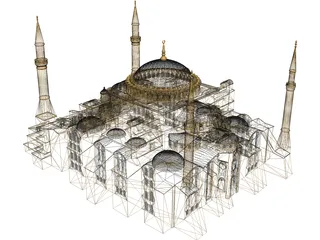 Hagia Sofia 3D Model preview
