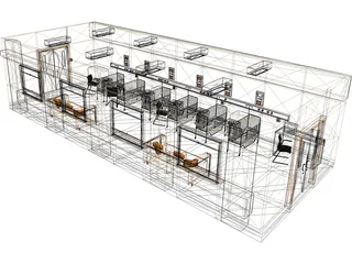 Paediatrics Ward 3D Model preview