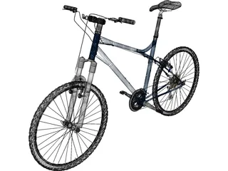 Bike Cross 3D Model preview