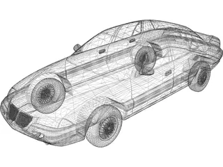 Pontiac Grand Am (1994) 3D Model preview