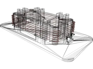 Building Deco 3D Model preview